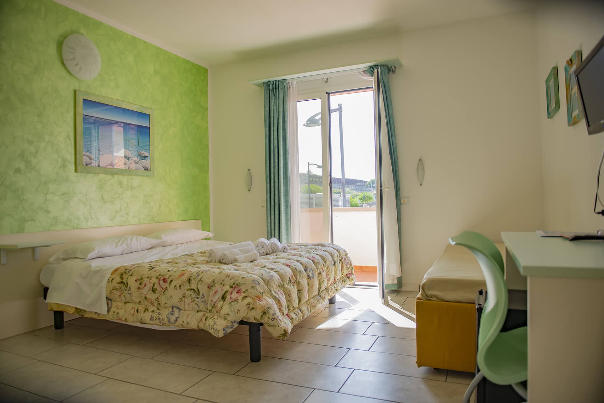 Camera doppia standard Hotel del Sole San Vincenzo – comfort per vacanza sulla Costa degli Etruschi